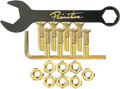 PRIMITIVE 7/8" ALLEN BOLT SET GOLD W/WRENCH *sale*
