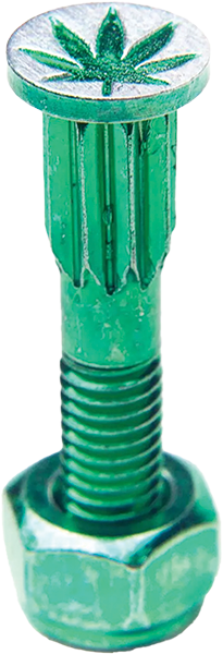 SCREW CITY HARDWARE SET 1" SWEET LEAF GREEN