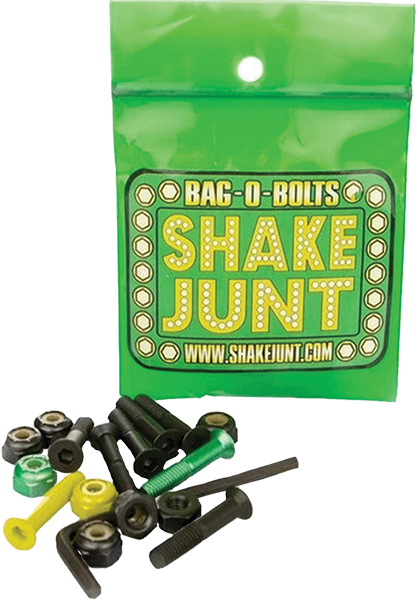 SHAKE JUNT BAG-O-BOLTS BLK/GRN/YEL 7/8" ALLEN