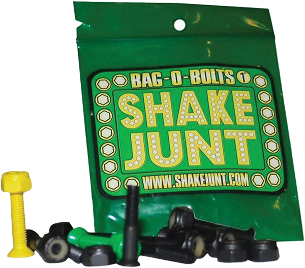 SHAKE JUNT BAG-O-BOLTS BLK/GRN/YEL 1" ALLEN