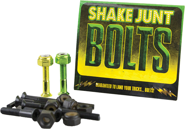 SHAKE JUNT BAG-O-BOLTS BLK/GRN/YEL 7/8" PHILLIPS