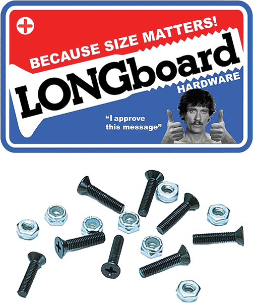 SHORTY'S 1-1/8" PHILLIPS LONGBOARD HARDWARE