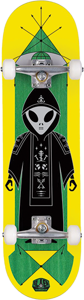 ALIEN WORKSHOP HIGH PRIEST COMPLETE-8.25 YELLOW