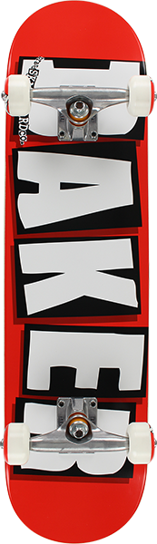 BAKER BRAND LOGO COMPLETE-7.75 RED/WHT/BLK
