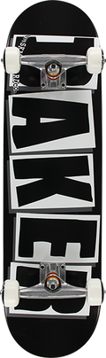 BAKER BRAND LOGO COMPLETE-8.5 BLK/WHT