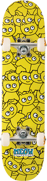MEOW STICKER PILE CMYK YELLOW COMPLETE-6.75