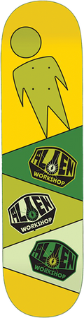 ALIEN WORKSHOP OG LOGO REPEATER DECK-8.37 GOLD