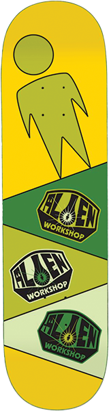 ALIEN WORKSHOP OG LOGO REPEATER DECK-8.37 GOLD