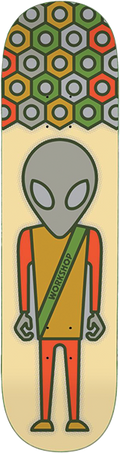 ALIEN WORKSHOP SOLDIER REGALIA DECK-7.8 TAN