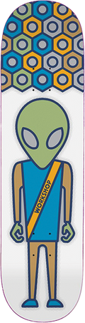 ALIEN WORKSHOP SOLDIER REGALIA DECK-8.25 WHITE