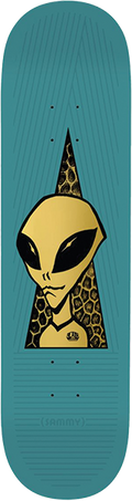 ALIEN WORKSHOP MONTANO VISITOR GOLD 8.0 TEAL DIP