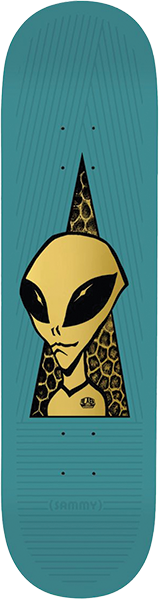 ALIEN WORKSHOP MONTANO VISITOR GOLD 8.0 TEAL DIP