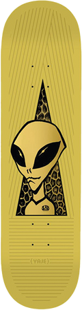 ALIEN WORKSHOP POPSON VISITOR GOLD 8.75 YELLOW DIP