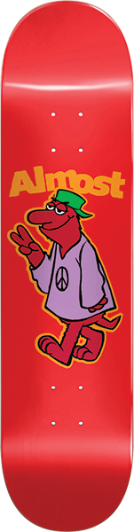 ALMOST PEACE OUT DECK-8.12 RED hyb ppp