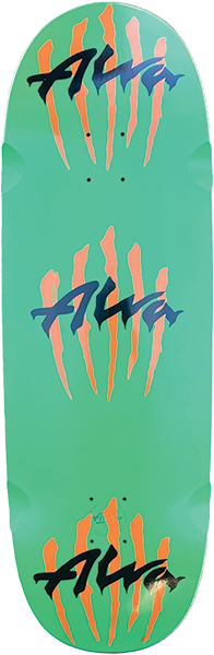 ALVA TRIPLE SCRATCH EGG DECK-10.6x33 GREEN/ORANGE