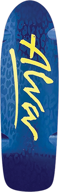 ALVA MODERN LEOPARD DECK-10x33 BLK/SAFETY YELLOW