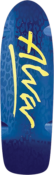ALVA MODERN LEOPARD DECK-10x33 BLK/SAFETY YELLOW