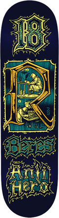 ANTI HERO RANEY MEDIEVAL DECK-8.5 NAVY