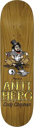ANTI HERO CHAPMAN EAT THE RICH DECK-8.32 SHORT