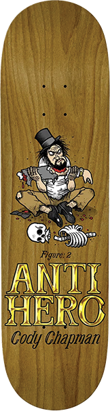 ANTI HERO CHAPMAN EAT THE RICH DECK-8.32 SHORT