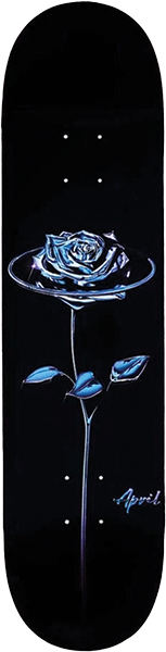 APRIL CHROME ROSE DECK-8.5 BLACK