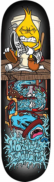 WORLD INDUSTRIES FLUSHED DECK-8.0