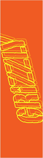 GRIZZLY 1-SHEET 3D GLASSES ORANGE