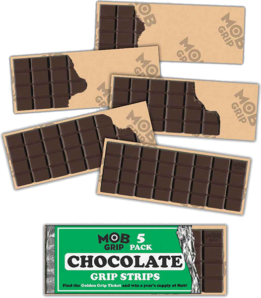 MOB CHOCOLATE BARS GRIP STRIPS 5pcs 9x3.25 *sale*