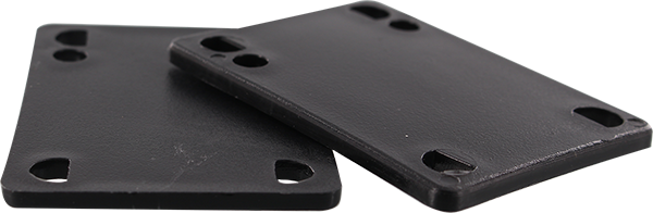 DOGTOWN 1/8" RISERS SET BLACK