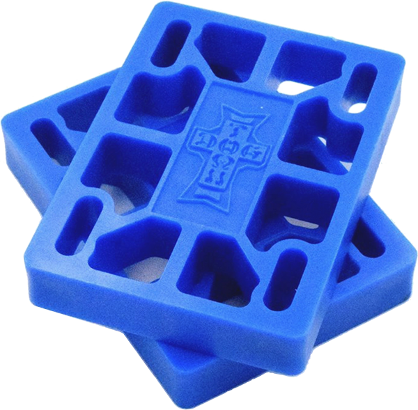 DOGTOWN 1/2" RISERS SET BLUE