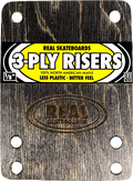REAL 3 PLY WOODEN RISERS SET 1/8" UNIVERSAL