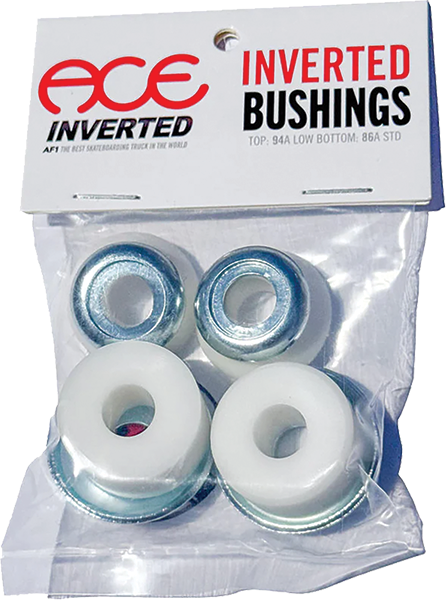 ACE INVERTED BUSHINGS KIT 94a/86a WHITE 2pr