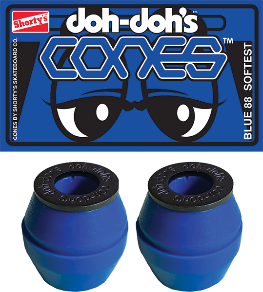 SHORTYS DOH DOH'S CONES 88a BLUE SOFTEST (2pr) PK