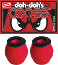 SHORTYS DOH DOH'S CONES 95a RED FIRM (2pr) PK