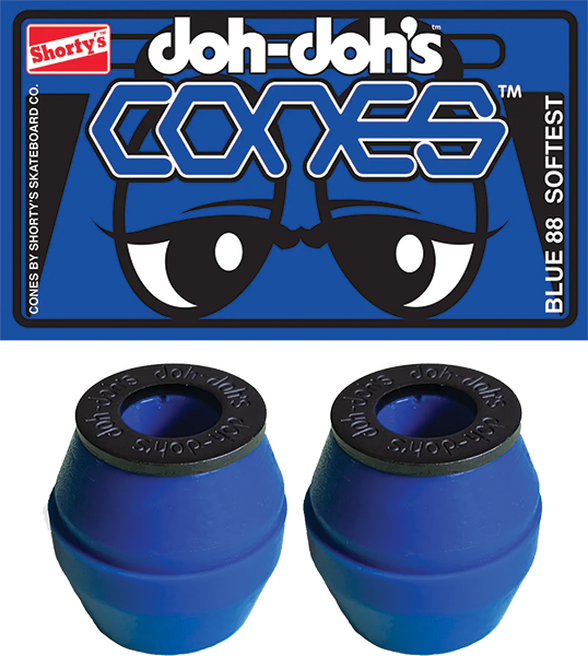 SHORTYS DOH DOH'S CONES (10pr) - 88a BLUE SOFTEST