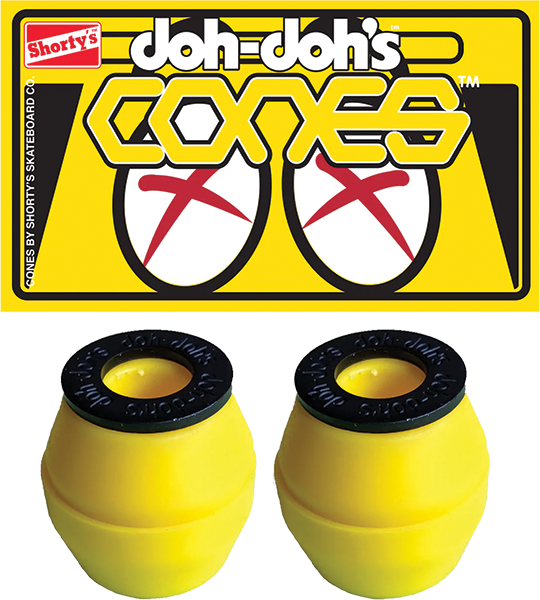 SHORTYS DOH DOH'S CONES (10pr) - 92a YELLOW SOFT