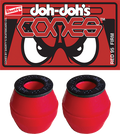 SHORTYS DOH DOH'S CONES (10pr) - 95a RED FIRM