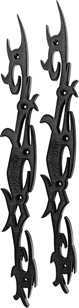 JACUZZI TRIBAL BOARD RAILS BLACK