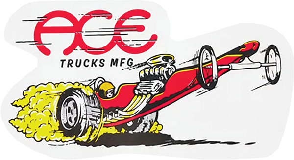 ACE DRAGSTER 5" STICKER ASSORTED 1pc