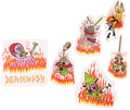 DEATHWISH BLASPHEMY 12/PK ASST STICKERS