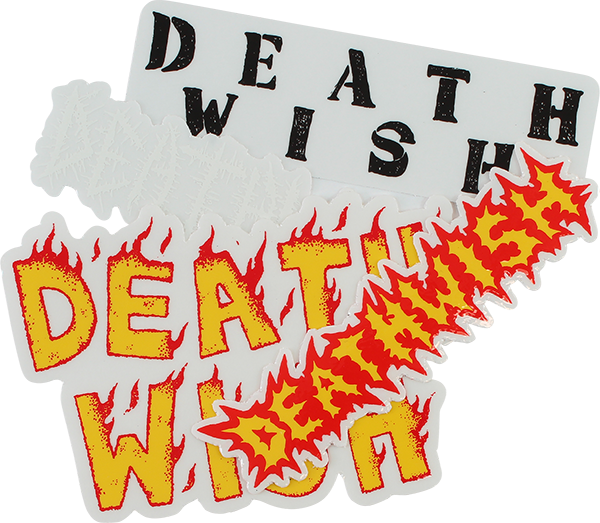 DEATHWISH MIND WARS 12/PK ASST. STICKERS