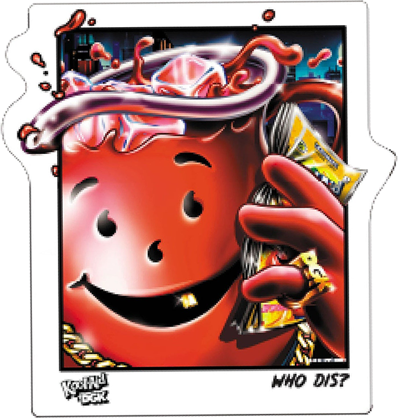 DGK X KOOL-AID WHO DIS STICKER single