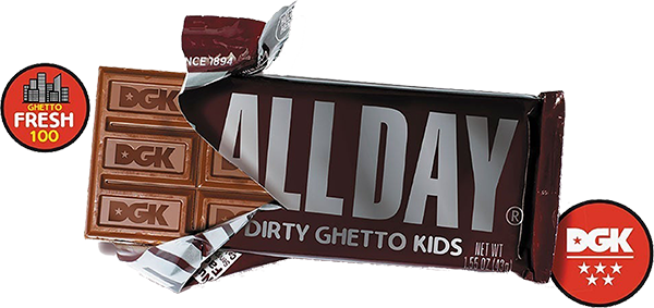 DGK WRAPPED UP STICKER SINGLE