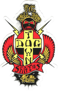 DOGTOWN PC TAIL TAP OG 70'S 4" DECAL