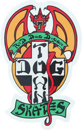DOGTOWN RED DOG OG 70'S 4" DECAL