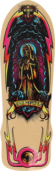 DOGTOWN MARTINEZ GUADALUPE HANDSHAKE DECAL NATURAL