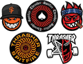 SPITFIRE x THRASHER 5/PK ASST.STICKERS PACK