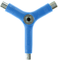 PIG SKATE TOOL-NEON BLUE tri-socket/threader
