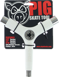 PIG SKATE TOOL-WHITE tri-socket/threader
