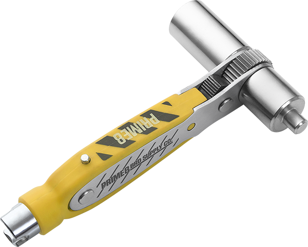 PRIME8 #1 RATCHET SKATE TOOL YELLOW